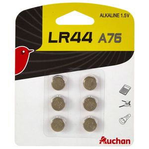 Set 6 baterii Auchan LR44