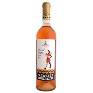 Vin roze demisec Crama Hermeziu, Feteasca Neagra 0.75 l