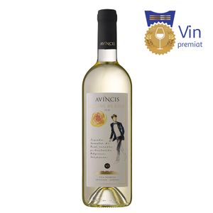 Vin alb sec Domnul de Roua, Sauvignon Blanc, Feteasca Regala, Muscat Ottonel 0.75 l, premiat