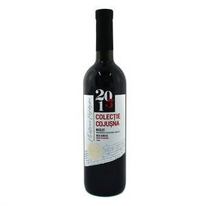 Vin rosu demisec Colectie Cojusna, Merlot 0.75 l