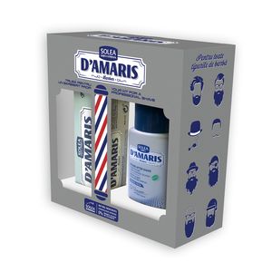 Set pentru cadou D'Amaris cu crema de ras si after shave