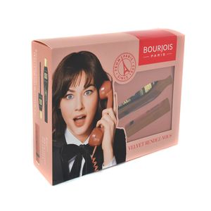 Set pentru cadou Bourjois Velvet Rendez-Vous cu mascara si ruj de buze