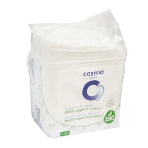 Dischete cosmetice Cosmia Baby Bio, 40 bucati