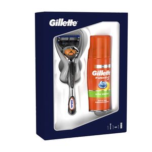 Set pentru cadou aparat de ras Gillette Proglide si gel de ras Fusion Ultra Sensitive