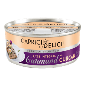 Pate din carne de curcan Capricii si Delicii, 115 g