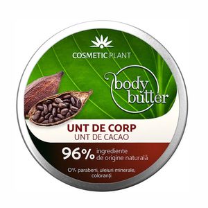 Unt de corp Cosmetic Plant cu unt de cacao 200 ml