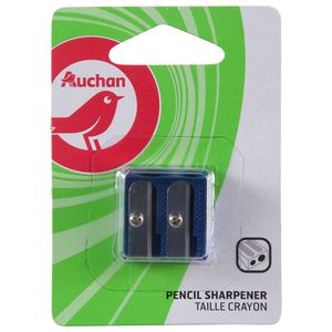 Ascutitoare metal Auchan, cu 2 gauri