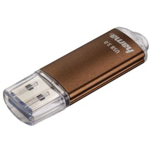 Stick de memorie Hama Laeta USB 3.0 cu capacitate de 32GB, maro