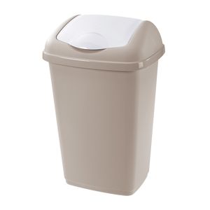 Cos de gunoi rectangular Actuel bej, 25 L