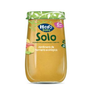 Meniu bio cu Hero Baby Solo - legume si vitel, de la 6 luni, 190 g