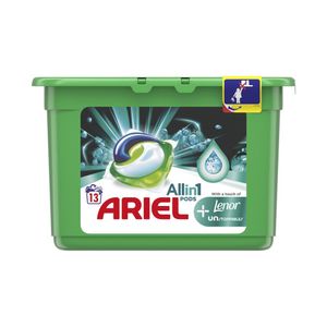 Detergent capsule Ariel 3in1 Pods Touch Of Lenor Unstoppables, 13 spalari
