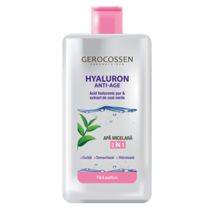 Apa micelara Gerocossen cu acid hialuronic si ceai verde, 300ml