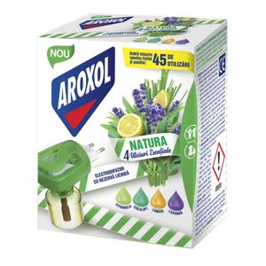 Pachet electrodifuzor cu rezerva lichida, 4 uleiuri esentiale + 1 rezerva lichida