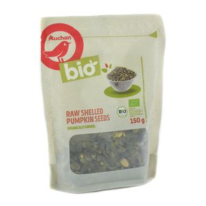 Seminte de dovleac Bio Auchan, 150 g