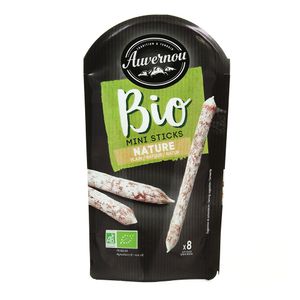 Carnati mini sticks Bio Auvernou, 80 g