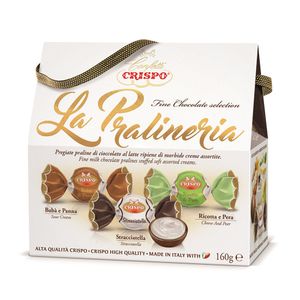 Praline de ciocolata La Pralineria umplute 160g