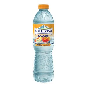 Apa fructata cu piersica Bucovina, 1.5L