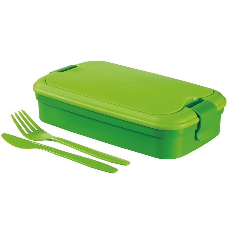 cutie-din-plastic-cu-capac-pentru-alimente-cu-tacamuri-incluse-culoare-verde-8915554009118.jpg