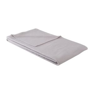 Pled din fleece Auchan Essential, 150g, 125 x 150cm, Culoarea Gri