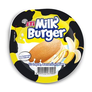 Desert Milk Burger cu lapte, banana si miere