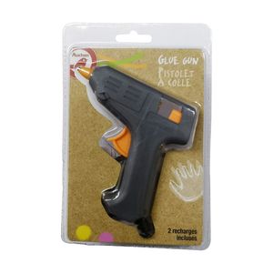 Pistol pentru lipit Auchan + 2 rezerve