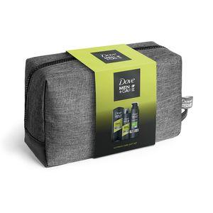 Set pentru cadou Dove Men Care Active: deodorant, gel de dus, spuma de dus + geanta