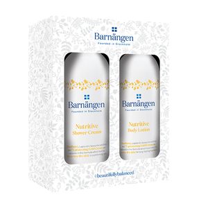 Set pentru cadou Barnangen Nutritive: crema de dus + lotiune de corp