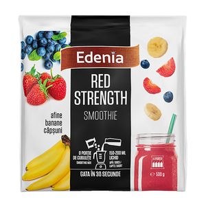 Mix de fructe pentru smoothie Red Strength Edenia, 500g