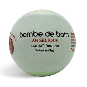 Bomba de baie Angelique cu parfum de menta, 80 g