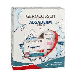 Caseta pentru cadou Gerocossen Algaderm: crema antirid intensiv +55, crema de ochi