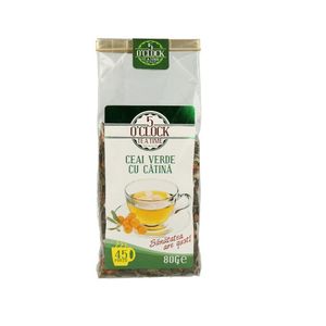 Ceai verde 5 O'Clock cu catina, 80 g