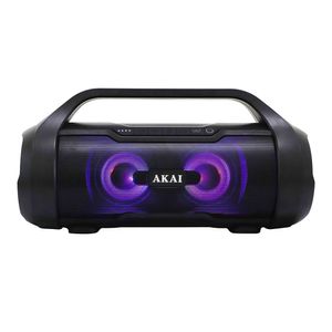 Boxa Portabila Akai ABTS-50, bluetooth, waterproof, compatibil Google Assistant si Siri, Radio FM, USB, SD card, functie TWS