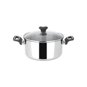 Cratita Actuel din inox, cu capac, 28 cm