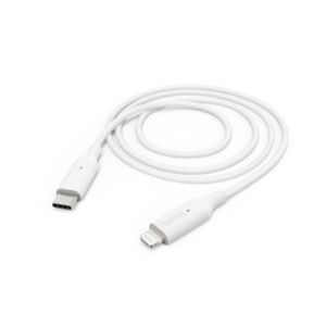 Cablu de incarcare Hama, USB C-Light,1m, Culoarea Alb