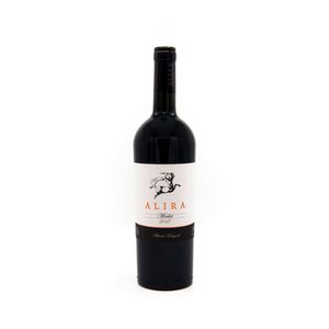 Vin rosu sec Alira Merlot 2017, 0.75 l