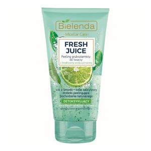 Scrub detoxifiant grosier cu apa bioactiva cu Lime Fresh Juice, 150g