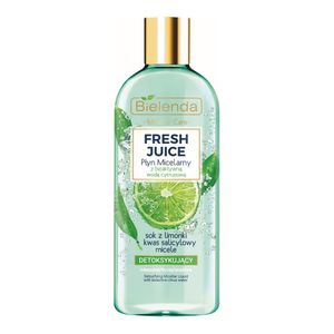 Lichid micelar detoxifiant cu apa citrica bioactiva cu suc de Lime Fresh Juice, 500ml