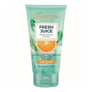 Scrub  hidratant  de zahar cu apa bioactiva cu Portocale Fresh Juice, 150g