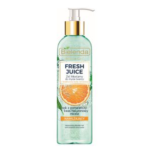 Gel micelar hidratant cu suc de portocale bioactiv din citrice Fresh Juice, 190g