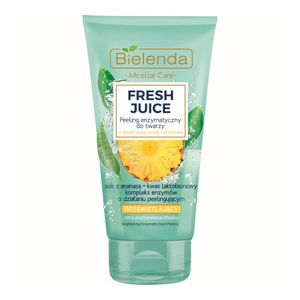 Scrub enzimatic stralucitor cu apa bioactiva cu Ananas Fresh Juice, 150g