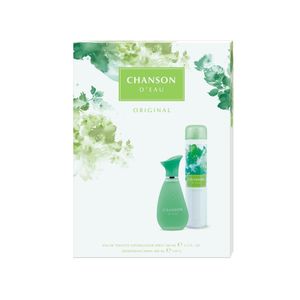Set pentru cadou Chanson Original pentru femei: apa de toaleta 100 ml + deodorant 200 ml