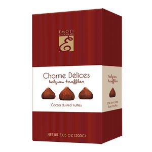 Trufe belgiene ciocolata cu lapte Emoti Charme Delices, 200 g