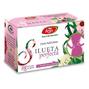 Ceai natural Fares pentru o silueta perfecta 30 g / 20 de plicuri