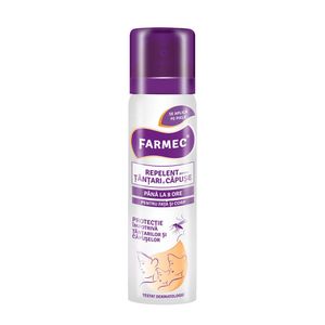 Repelent pentru tantari si capuse Farmec 75 ml