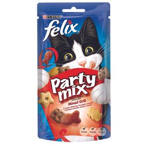 Recompense pentru pisici Purina Felix Party Mix Mixed grill, 60 g