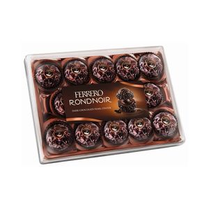 Bomboane Ferrero Rocher cu ciocolata neagra, 138 g