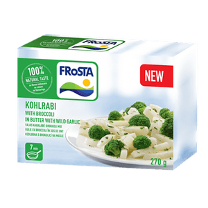 Gulie si broccoli cu unt Frosta, 270 g