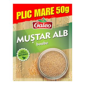 Mustar alb boabe Galeo 50 g