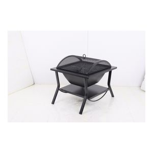 Vatra cu gratar Garden Star, 48x52x50cm, Culoarea Negru