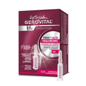 Fiole cu acid hialuronic Gerovital H3 Evolution, 10x2ml